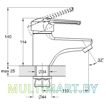 Смеситель Econoce EC0630 картинка 2